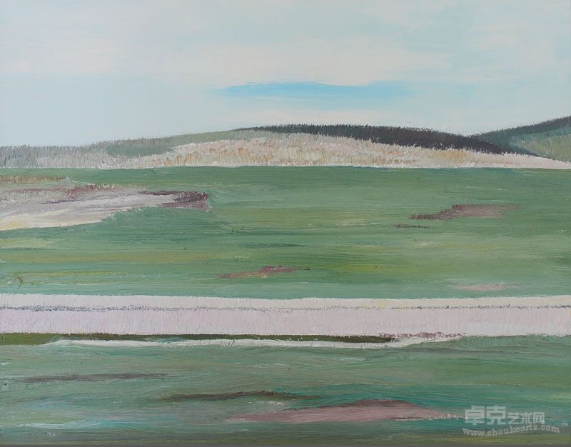 路  40X50cm 2012年 布面油画