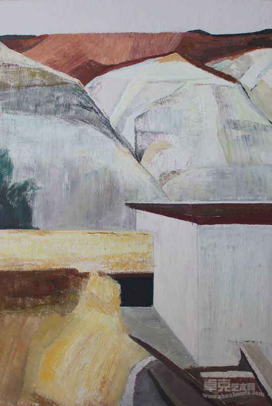 藏民之家（一） 120X60cm 2011年 布面油画