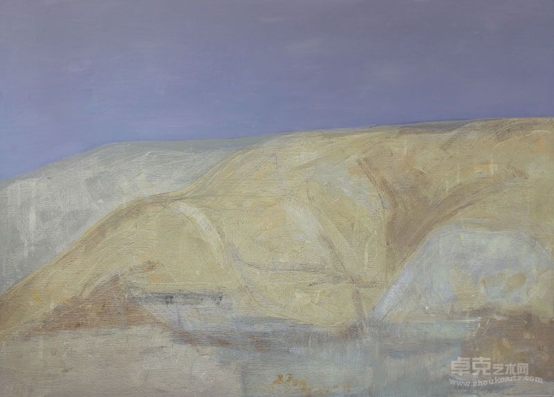 高原（二） 200X300cm 2012年 布面油画