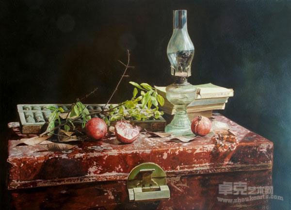 《一抹绿》 曹辉 73*100cm