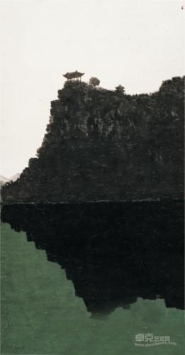 潭深影亦深 199×103cm 2012 杜大恺