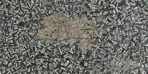 热带雨林的故事1 235×248cm 2012 林逸鹏