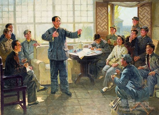 毛主席给晋绥日报编辑人员的谈话
