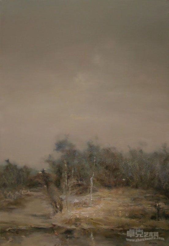 初春的温榆河之二 100x160cm