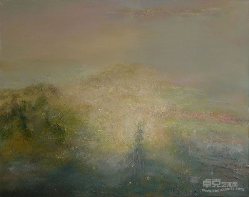 藐姑射之山之一 80x100cm