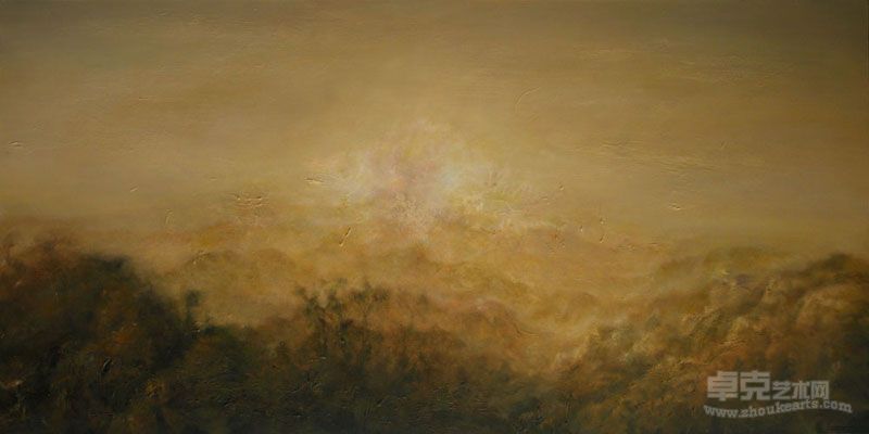 昆仑之丘之三 200x100cm