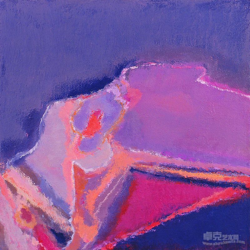 （Spiritual garden Series 2010.12后园系列2010.12陆云华30×30cm Oil on canvas 布上油画）