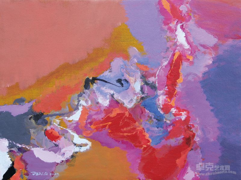 后园系列2013.5尺寸40cm30cm 陆云华2013
