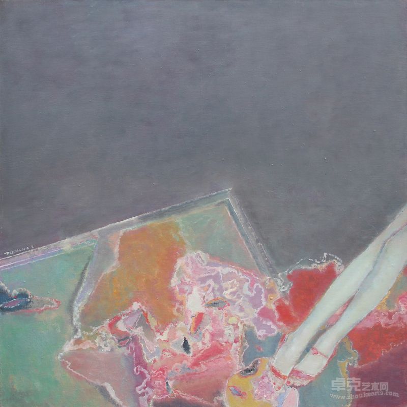 色域系列2012.2布上丙烯油彩尺寸：120cm120cm陆云华2012年