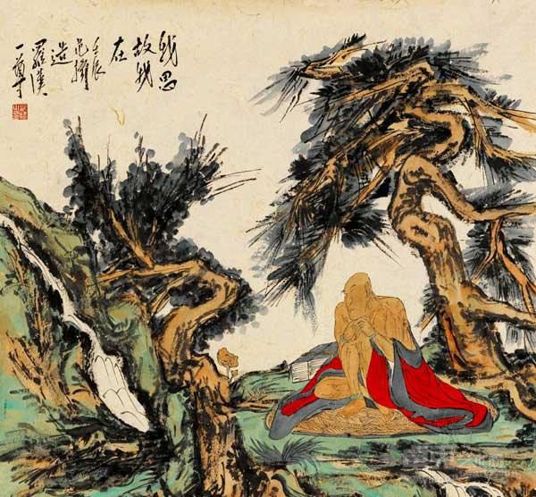 《一尊罗汉》