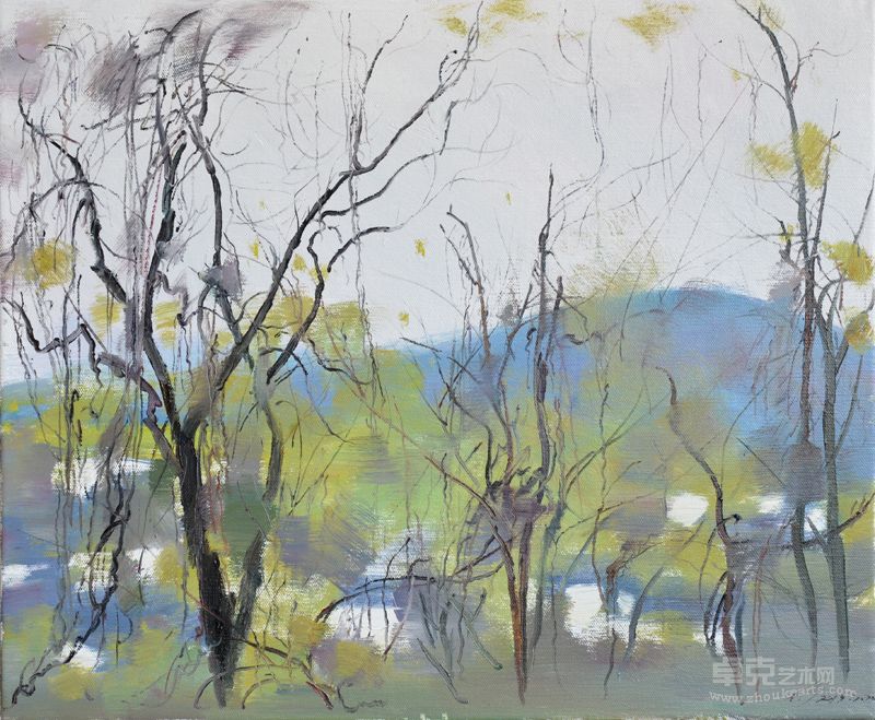 《春的气息》50x60cm 2013
