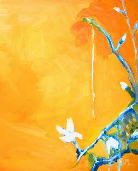 玉兰花之十七 秦蓁