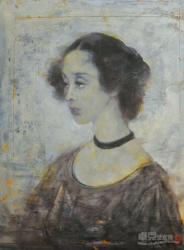 安妮的肖像(100cm×80cm)