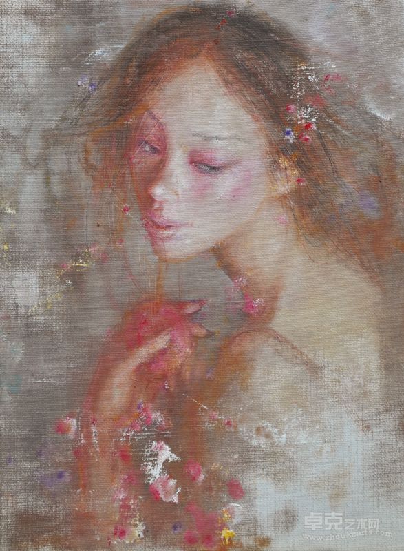 桃子(60cm×80cm)