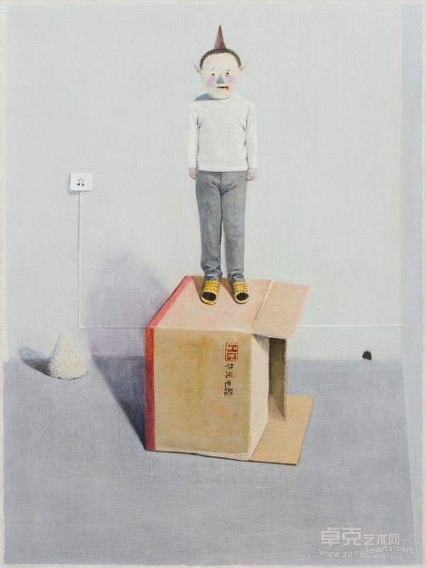 米杰 我在这，我原地未动Ⅴ 120×90cm 布面丙烯 2012 .jpg