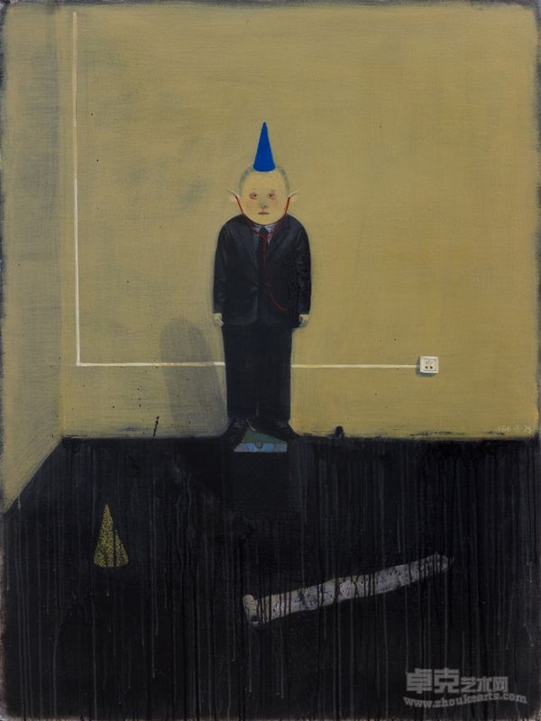 米杰 我在这，我原地未动Ⅷ 120×90cm 布面丙烯 2012 .jpg