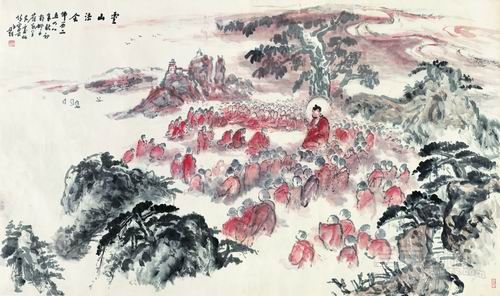 灵山法会 2004年 89岁作品