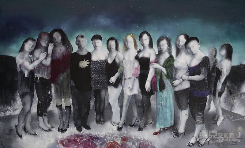 Color show色秀 2010 400x240cm.布面油画Oil on Canvas
