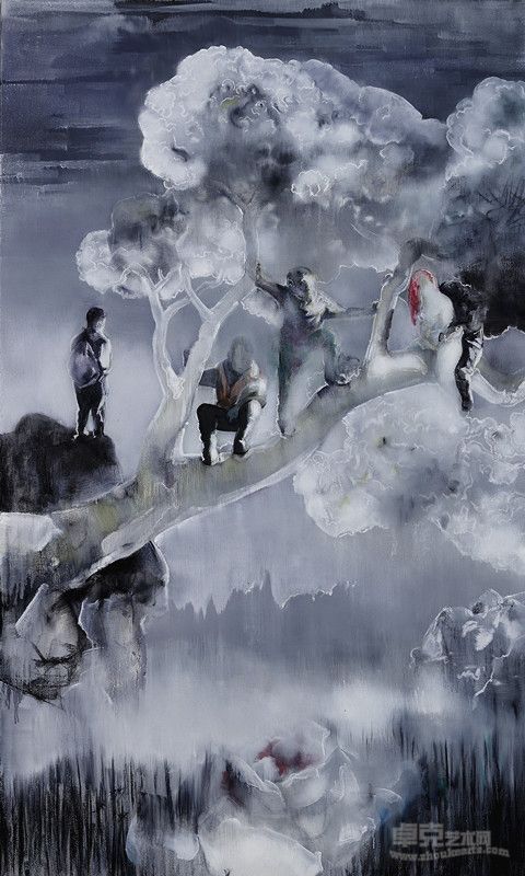 寻找日出2013  200x120cm