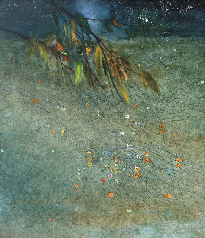 耿德法  谁是谁的过客  140×160cm  布面油画  2011年
