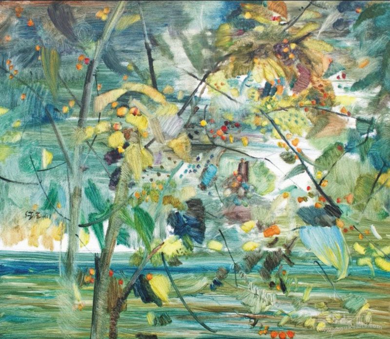 耿德法 走出泥淖70cmX80cm 布面油画 2011年