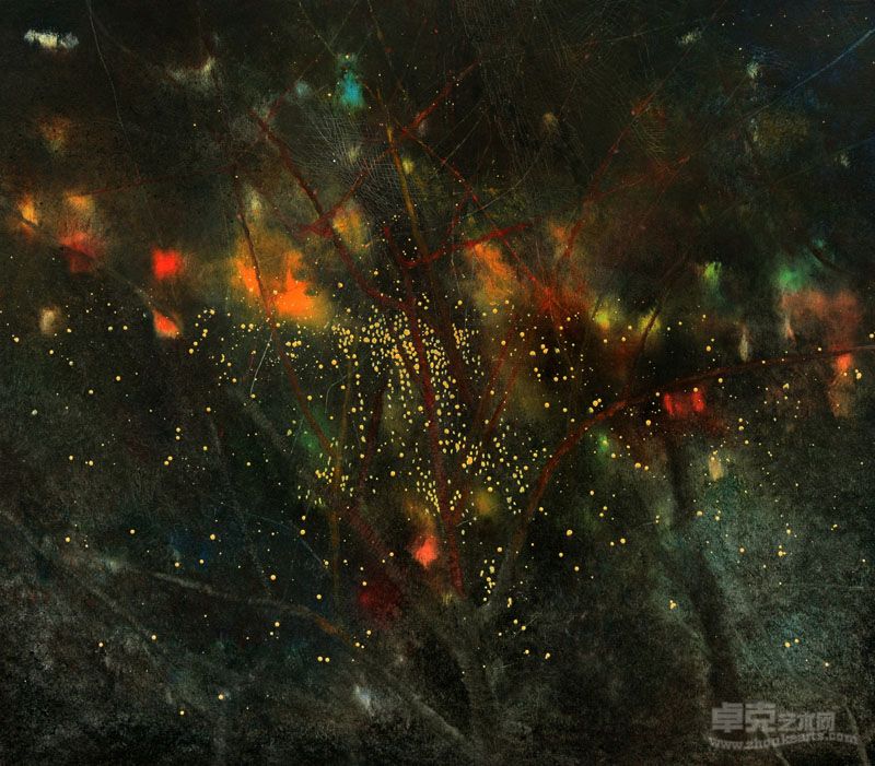 耿德法 秘密前行70X80cm
