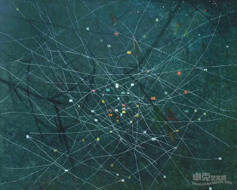 耿德法 夜的前奏 120X150CM 布面油画2011年