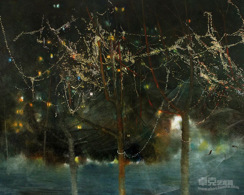 耿德法 深不见底的忧伤 120X150CM 布面油画 2012