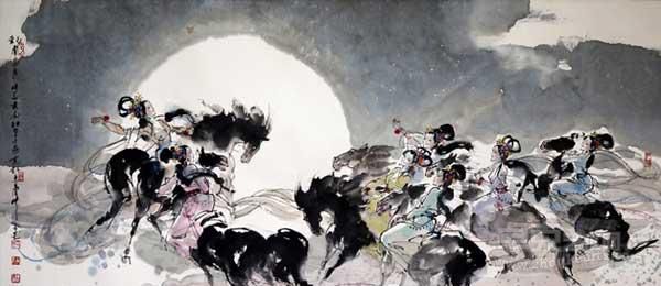 彩云追月
