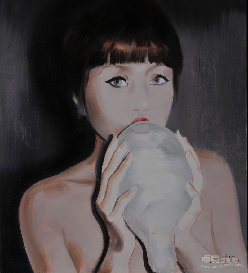 秋娅No.2  2011年 布面油彩 88x78cm