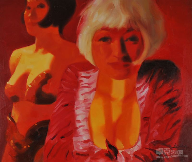 人物系列3号 2008年 布面油彩 142x120cm