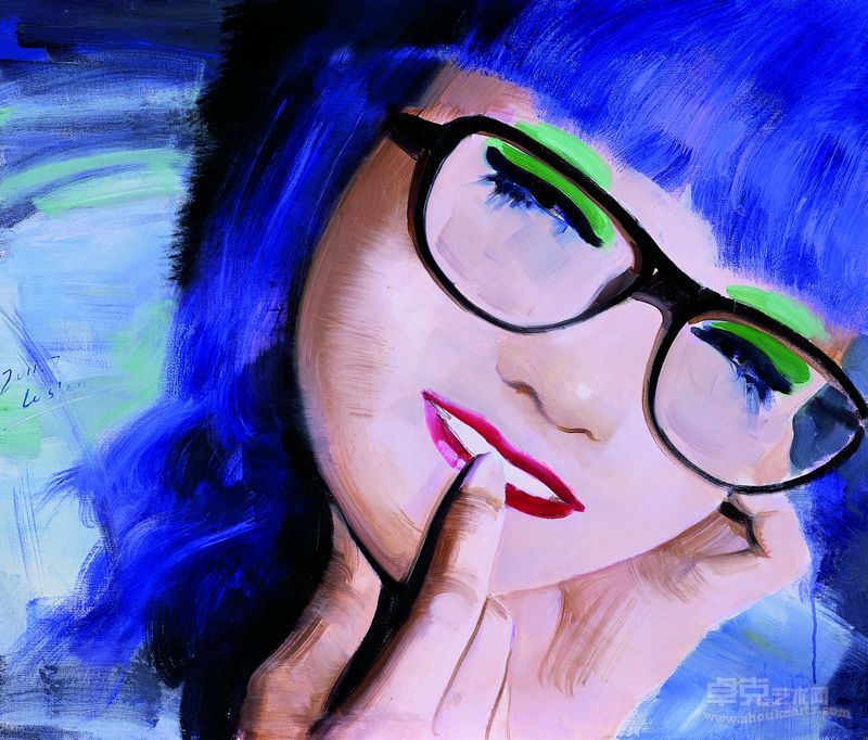 这是一朵美丽的蒲公英No.2 2011年 布面油彩 88x78cm