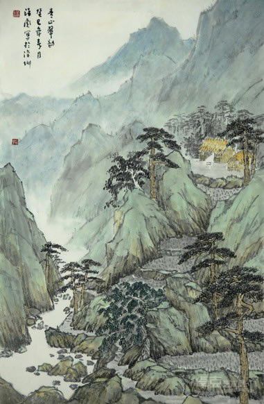 《青山翠韵》 诸彪