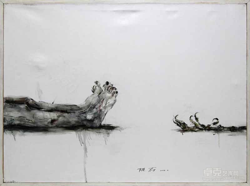 陈蔚，爱同罔，布面油画-Oil-on-canvas,-60x80cm,2008