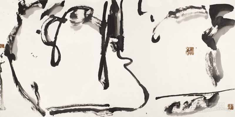 太阳山陈求之-激扬文字·激扬世界--2011年作124x248cm