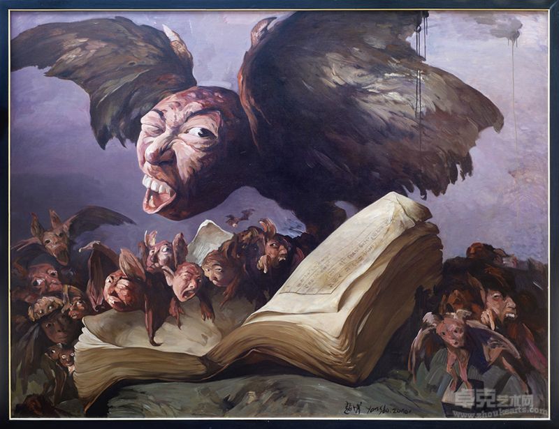 新的一页 2010，赵永勃 180 x 240 cm