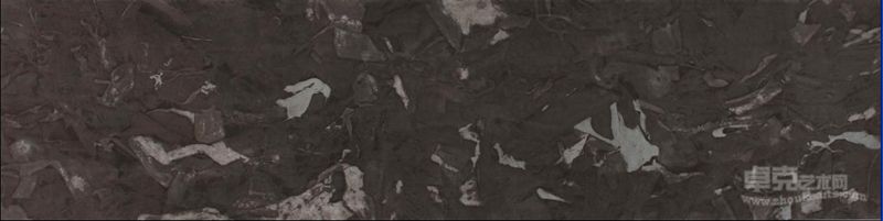 花俊  天子岭3—2  水墨纸本  42cm×169cm  2012年