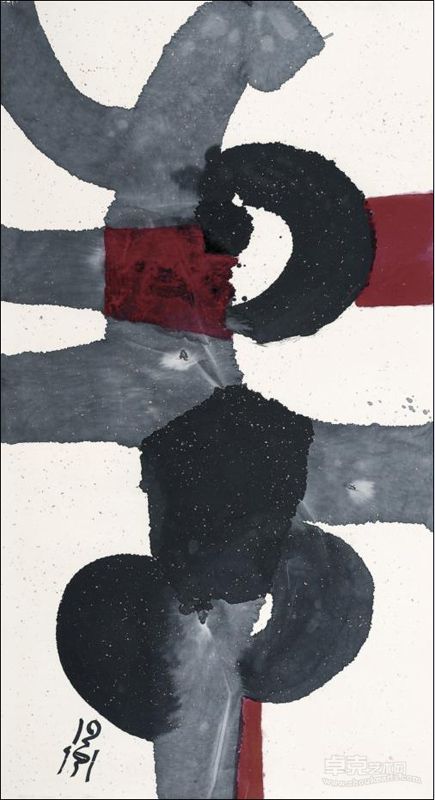 洛奇 诗歌 07-44 设色纸本 92cm×171cm 2007