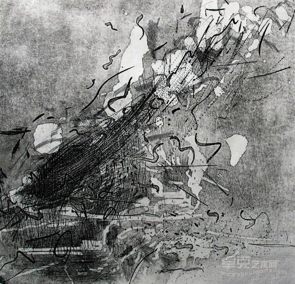《风景四》 20x20cm 2012年
