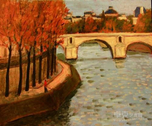 《Ile Saint Louis à Paris》 彦那