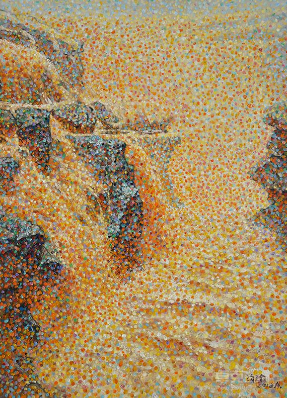 水……？系列十二（80cmx110cm）油画