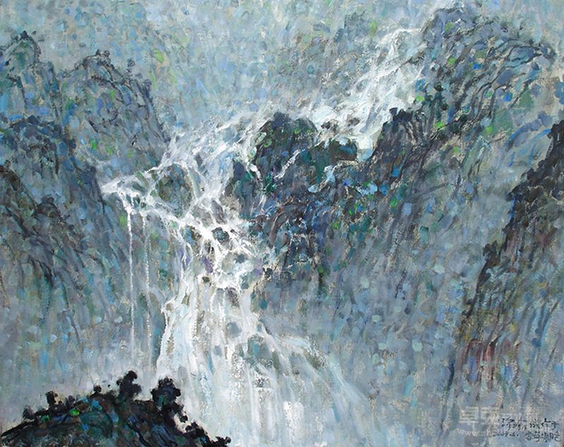 水……？系列三（100cmx80cm）油画