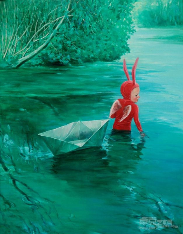 寻找，150X200cm，布面油画，2012