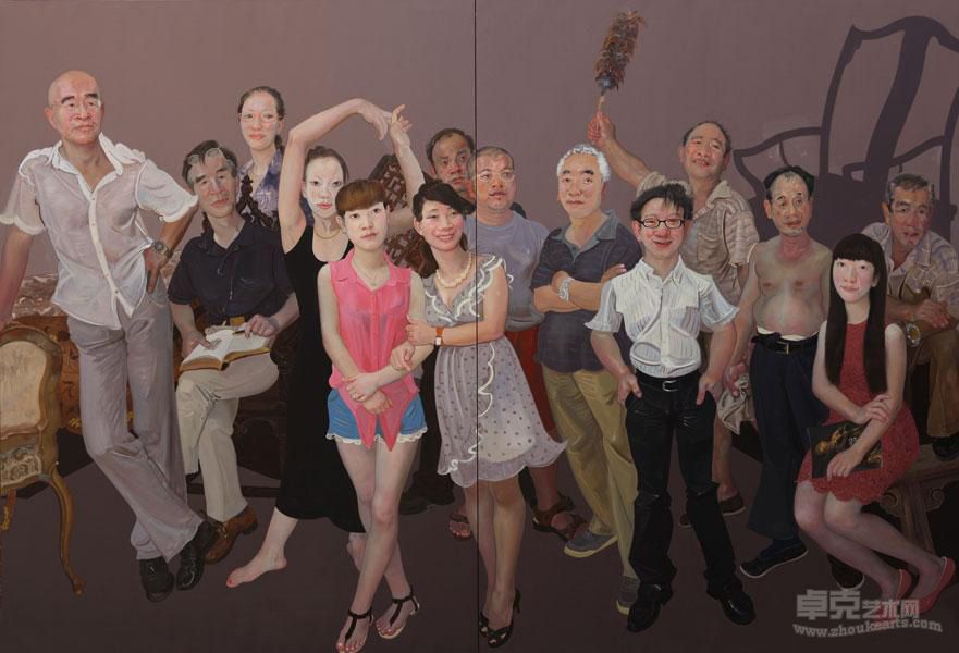 古风堂 忻东旺 380x260cm 2012年作
