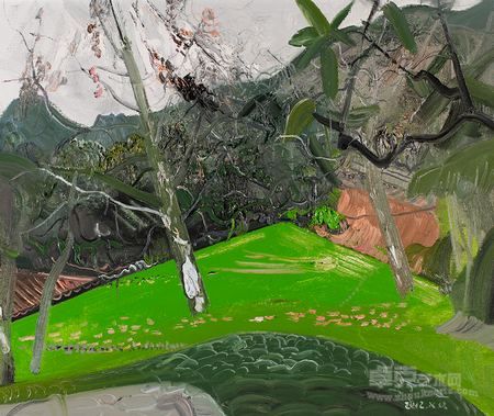 初到武夷 张新权 80x100cm 2012
