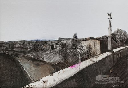 江南系列二 张新权 90x130cm 2013