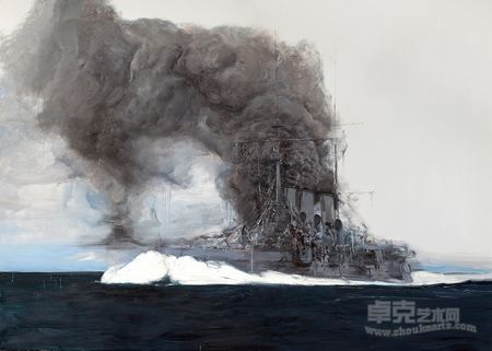 阿芙乐尔舰 张新权 230x320cm 2011