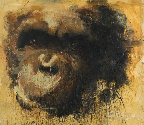 猴 213x244cm 2008