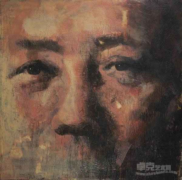 毛 213x213cm 2011