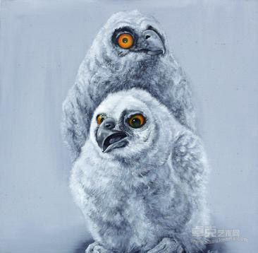 兄弟 李茂渊 110x100cm